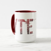 Binäres Byte ich Tasse (Vorderseite Links)