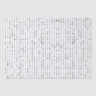 Binäres Code-Tissue-Papier Seidenpapier