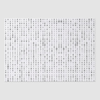 Binäres Code-Tissue-Papier Seidenpapier