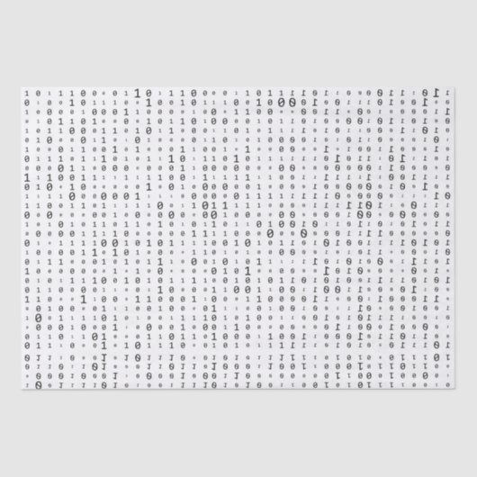 Binäres Code-Tissue-Papier Seidenpapier (Vorderseite)