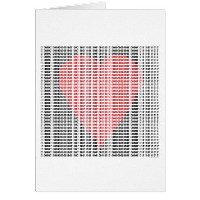 Binäres Herz (Vorne)