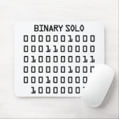 Binäres Solo Mousepad (Mit Mouse)