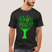 Binäres Tree Computer Coding Web Developer Program T-Shirt (Vorderseite)