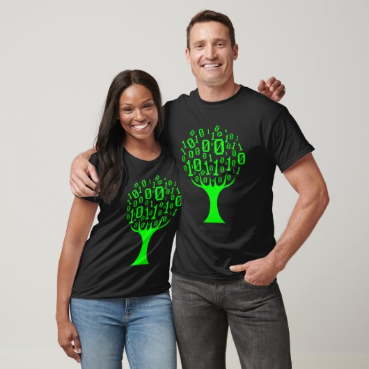 Binäres Tree Computer Coding Web Developer Program T-Shirt (Unisex)