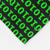 BINÄRFEHLER FLEECEDECKE (Ecke)