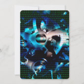 Binärkode Einladung (Vorderseite)