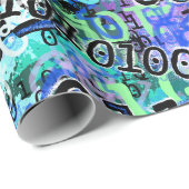 Binärkode Geschenkpapier (Rolleneckpunkt)