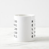 Binärkode Kaffeetasse (Mittel)