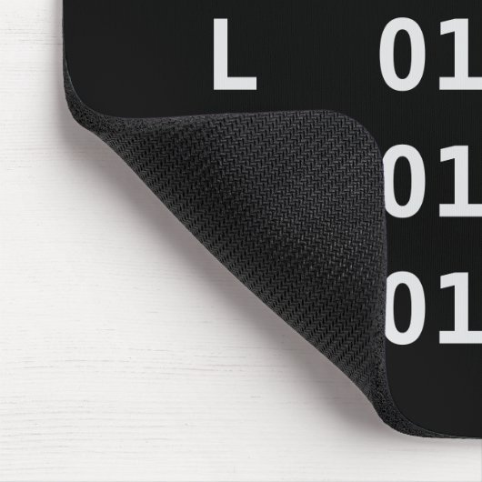 Binärkode Mousepad (Ecke)
