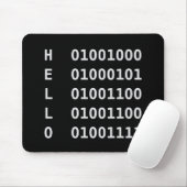 Binärkode Mousepad (Mit Mouse)