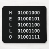 Binärkode Mousepad (Vorne)