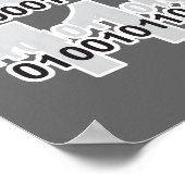 Binärkode Poster (Ecke)