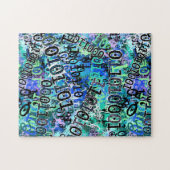 Binärkode Puzzle (Horizontal)