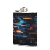 Binärkodeflasche Flachmann (Links)