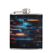 Binärkodeflasche Flachmann (Vorderseite)