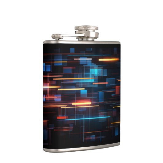 Binärkodeflasche Flachmann (Rechts)