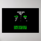 Binärkodeposter Poster (Vorne)