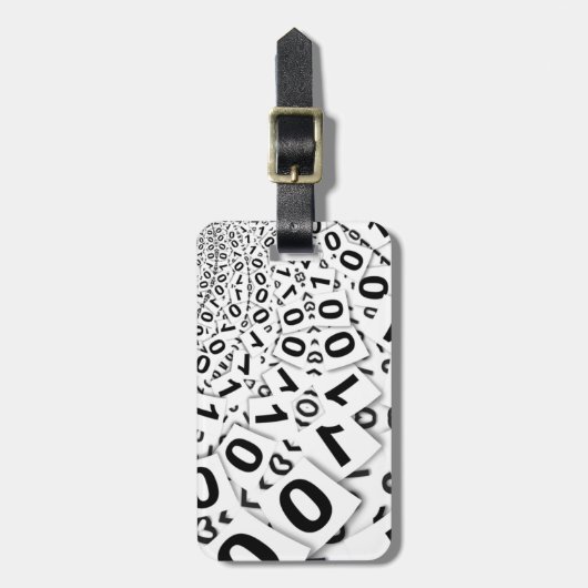 BINÄRSYSTEM GEPÄCKANHÄNGER (Vorderseite vertikal)