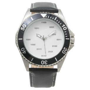 Binäruhr Armbanduhr