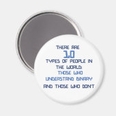 Binärwitz Magnet (Vorderseite/Rückseite)