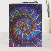 Binary Ammonit Karte (Vorderseite)