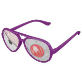 Binary Bard Party Glasses Partybrille (Schrägansicht)