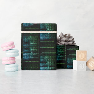 Binary Bliss Tech-Geschenkpapier Geschenkpapier