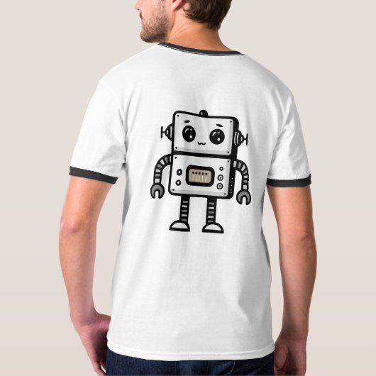 Binary Bot T-Shirt (Rückseite)