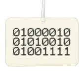 BINARY BRO AUTOLUFTERFRISCHER (Rückseite)