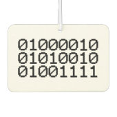 BINARY BRO AUTOLUFTERFRISCHER (Vorderseite)