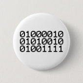 BINARY BRO BUTTON (Vorderseite)