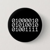 BINARY BRO BUTTON (Vorderseite)