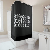 BINARY BRO DUSCHVORHANG (Beispiel)