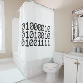 BINARY BRO DUSCHVORHANG (Beispiel)