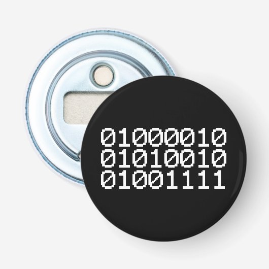 BINARY BRO FLASCHENÖFFNER (Vorderseite)