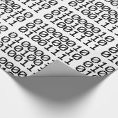 BINARY BRO GESCHENKPAPIER (Ecke)
