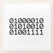 BINARY BRO GLASUNTERSETZER (Vorderseite)