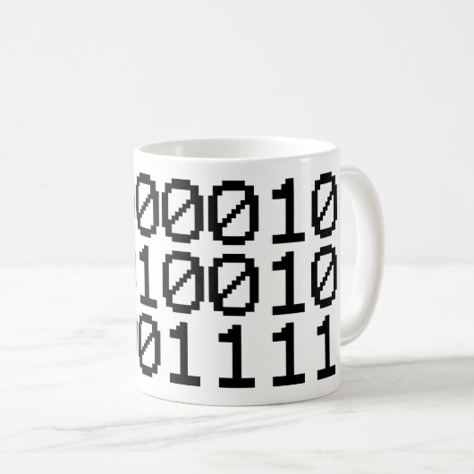 BINARY BRO KAFFEETASSE (VorderseiteRechts)