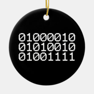 BINARY BRO KERAMIK ORNAMENT