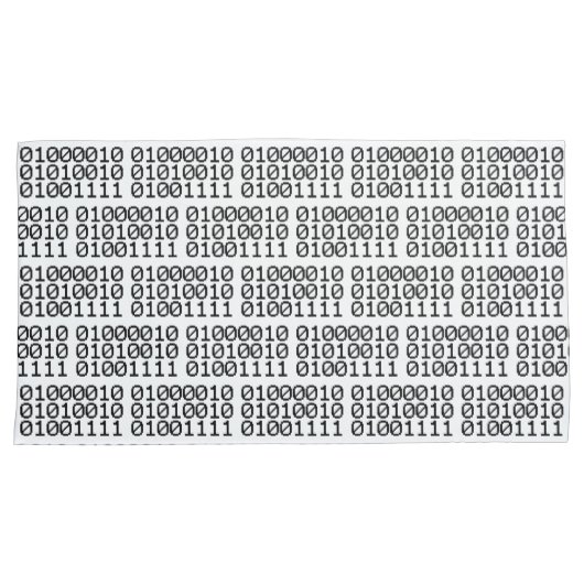 BINARY BRO KISSENBEZUG (Vorderseite-Rechts)