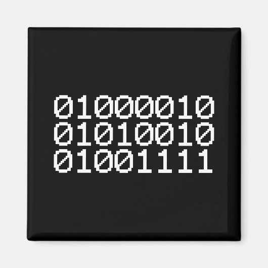 BINARY BRO MAGNET (Vorne)