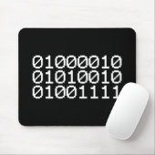 BINARY BRO MOUSEPAD (Mit Mouse)