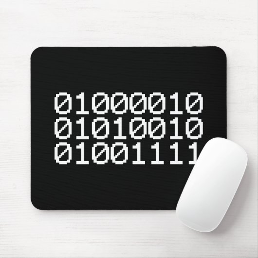 BINARY BRO MOUSEPAD (Mit Mouse)