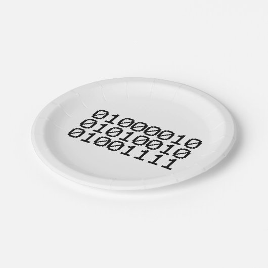 BINARY BRO PAPPTELLER (Schrägansicht)