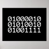 BINARY BRO POSTER (Vorne)