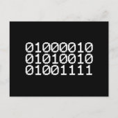 BINARY BRO POSTKARTE (Vorderseite)