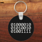 BINARY BRO SCHLÜSSELANHÄNGER (Vorderseite)