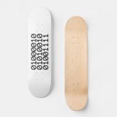 BINARY BRO SKATEBOARD (Vorderseite)