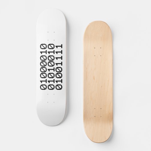 BINARY BRO SKATEBOARD (Vorderseite)