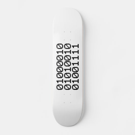BINARY BRO SKATEBOARD (Vorderseite)
